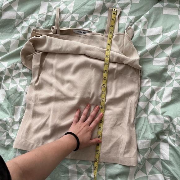 Shaina Mote Roque Top in Beige - Picture 8 of 8